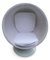 Weißer Vintage Adelta Fiberglas Ball Chair im Stil von Eero Aarnio 2