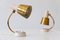 Mid-Century Modern German Table or Wall Lamps, 1950s, Set of 2 15