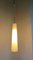 Lampade da soffitto grandi in vetro e ottone, anni '60, set di 2, Immagine 4