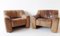 Leather Model DS44 Armchairs from de Sede, 1970s, Set of 2 10