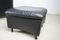 DS-23 Black Leather Chair & Ottoman by Josef Schulte for de Sede, 1980s, Set of 2, Image 8