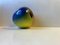Dänische Regenguss Ball aus Keramik mit Regenbogen-Muster von Aage Würtz, 1970er 6