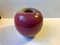 Danish Ceramic Rainbow Glaze Ball Vase by Aage Würtz, 1970s, Image 8