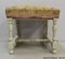 18th Century Louis XIV Style Canvas and Wood Stool 17