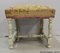 18th Century Louis XIV Style Canvas and Wood Stool 16