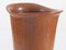 Skandinavische Vase mit Eingraviertem Muster & Rot-Brauner Hasenfell Lasur von Gunnar Nylund für Rörstrand, 1950er 3