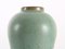 Große Skandinavische Keramik Kürbis Vase mit Reliefpunkten von Ewald Dahlskog für Bo Fajans, 1960er 3