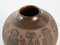 Scandinavian Ceramic Round Vase by Göran Andersson for Upsala Ekeby, 1960s 4
