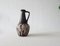 Brown Fat Lava Glaze Vase with Handles from Bay Keramik, 1970s 7