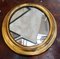 Espejo oval victoriano de latón, Imagen 2