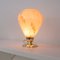 Deutsche Glas und Rockabilly Tischlampe, 1950er 10