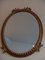 Large Antique Oval Beveled Wall Mirror, Image 9