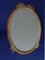 Large Antique Oval Beveled Wall Mirror 8
