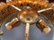 Mid-Century Spanish Wrought Iron Ceiling Lamps, 1960s, Set of 2, Image 6