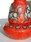Vaso Mid-Century in ceramica rossa di Titano San Marino, Italia, anni '50, Immagine 7