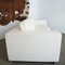 Vintage White Leather Sofa from Poltrona Frau, 1990s, Image 2