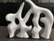 Mid-Century Abstract White Sculpture, 1980s, Image 10