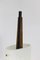 Lámpara de pie de resina de granito y madera, años 50, Imagen 3