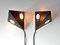 Mid-Century Dutch Black Metal Night Owl Sconce from Raak, 1960s 2