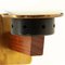 Brass, Teak, and Opaline Glass Sconce, 1950s, Image 7