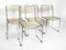 Chromed Spaghetti Dining Chairs, 1970s, Set of 4 4