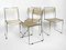 Chromed Spaghetti Dining Chairs, 1970s, Set of 4, Image 3