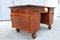 Antique Italian Mahogany and Leather Desk, 1860s, Image 14