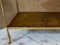Faux Bamboo & Brass Coffee Table in the style of Maison Bagués, 1940s 7