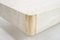 Travertine and Brass Coffee Table from Mario Sabot, 1970s, Image 6