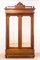 Antique French Walnut Wardrobe with Mirrored Doors, Image 2