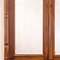 Antiker französischer Kleiderschrank aus Nussholz mit verspiegelten Türen 12