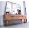 Mid-Century Italian Maple Dresser with Mirror, 1950s, Image 7