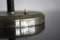 Lampada da tavolo vintage laccata nera e nichel, Italia, anni '40, Immagine 6