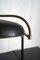 Vintage Italian Black Lacquered and Nickel Table Lamp, 1940s 9