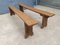 Antique Benches, Set of 2 2