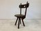 Antique Rustic Side Chairs, Set of 3 1