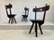 Antique Rustic Side Chairs, Set of 3 8