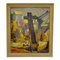 Mid-Century Danish Oil Painting, 1950s, Image 1