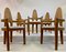 Swedish Solid Pinewood Dining Chairs, 1970s, Set of 5 8
