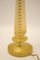 Italian Murano Golden Twisted Lamp Base, Image 6