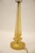 Base de lámpara italiana de cristal de Murano dorado, Imagen 8