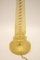 Base de lámpara italiana de cristal de Murano dorado, Imagen 5
