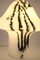 Lampada da tavolo a fungo in vetro di Murano di Peill & Putzler, Immagine 8