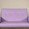 Vintage Italian Foam, Metal, and Leatherette Sofa, Image 3