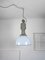Grande Lampe à Suspension d'Usine Vintage Industrielle en Émail Bleu Clair de ElKo, 1960s 2
