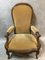 Antique Louis Philippe Voltaire Lounge Chair 4
