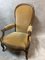 Antique Louis Philippe Voltaire Lounge Chair 7