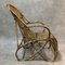 Fauteuil en Rotin, 1950s 4