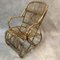 Fauteuil en Rotin, 1950s 1