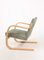 Mid-Century Finnish Fabric Lounge Chair by Alvar Aalto for Artek, 1960s, Image 3